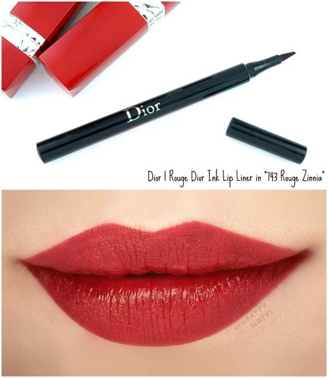 rouge dior ink lip liner swatches